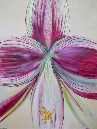 Original Fine Art Floral Paintings by Ann Bubis