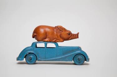 Original Conceptual Animal Sculpture by Ann Bubis