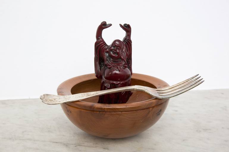 Original Conceptual Food & Drink Sculpture by Ann Bubis