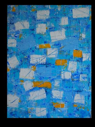 Original Abstract Painting by Bernardo Carrara