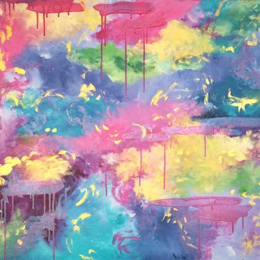 Original Abstract Paintings by Julia Badow