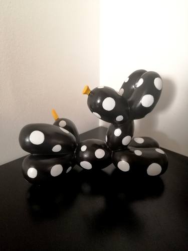 Original Pop Art Animal Sculpture by Carole Carpier