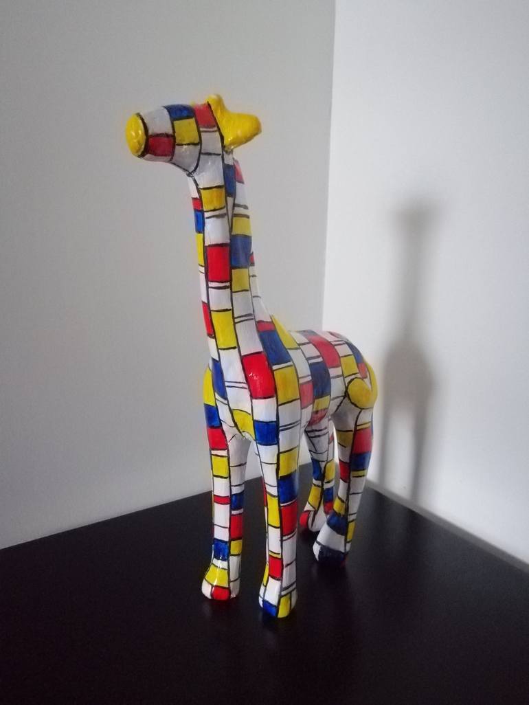 Original Pop Art Animal Sculpture by Carole Carpier