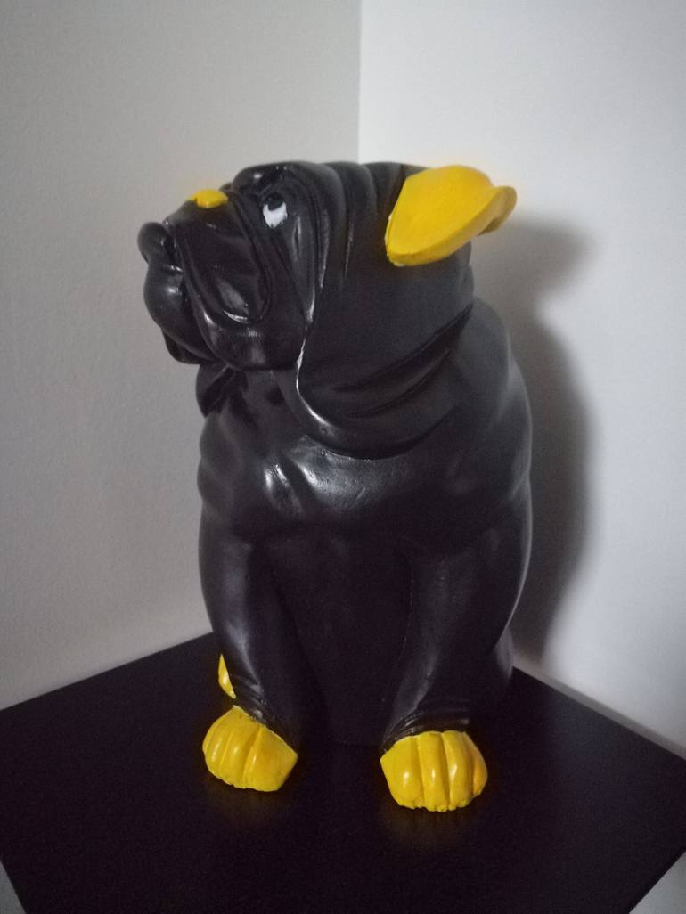 Original Pop Art Animal Sculpture by Carole Carpier