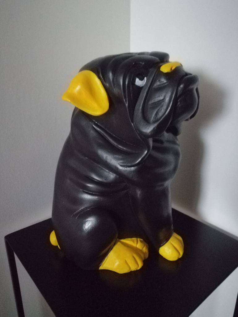 Original Pop Art Animal Sculpture by Carole Carpier