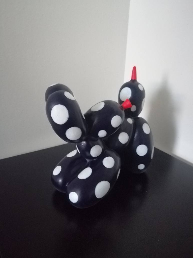 Original Pop Art Animal Sculpture by Carole Carpier