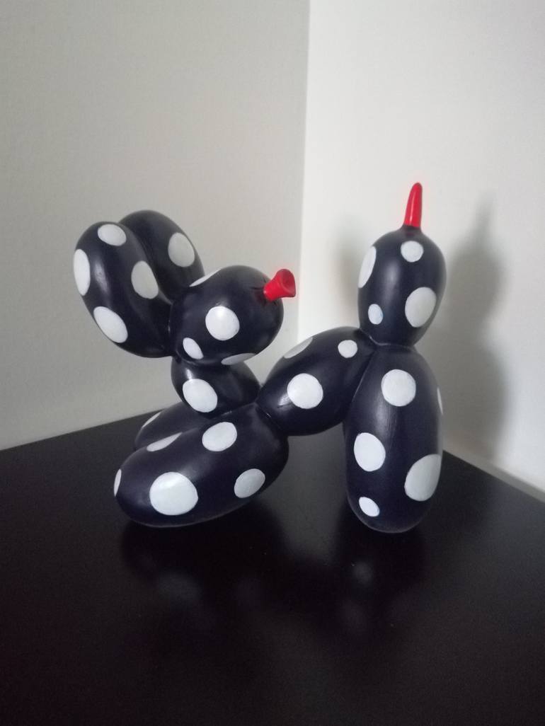 Original Pop Art Animal Sculpture by Carole Carpier