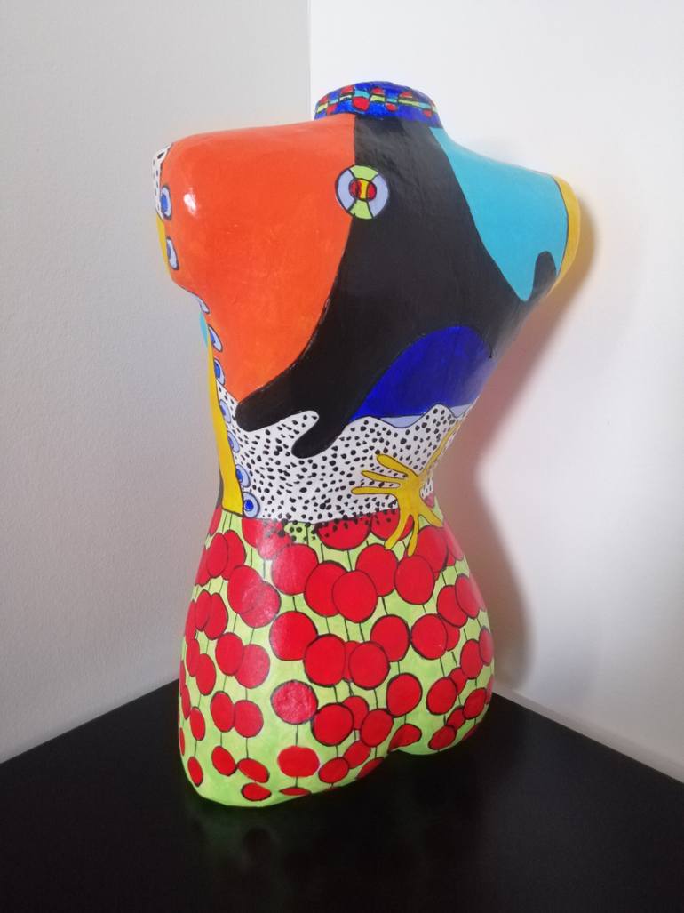 Original Contemporary Nude Sculpture by Carole Carpier