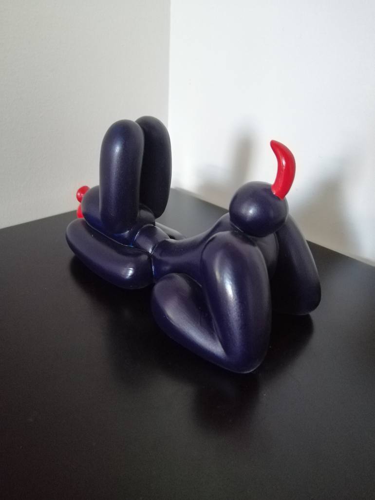 Original Abstract Expressionism Animal Sculpture by Carole Carpier