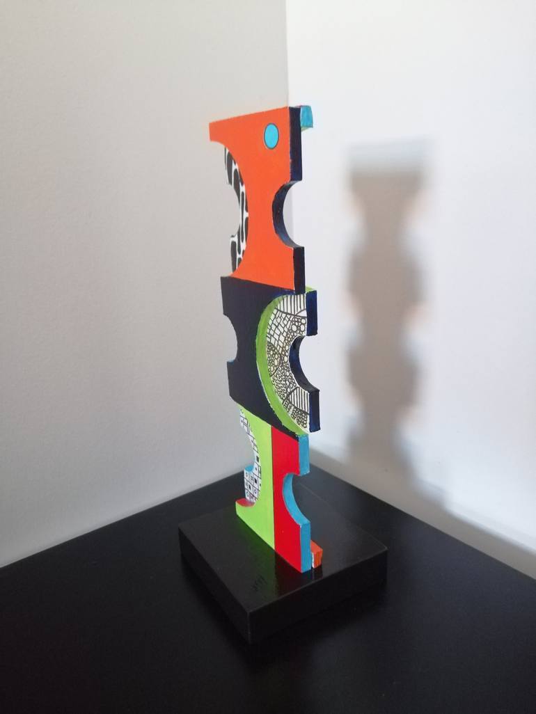 Original Contemporary Abstract Sculpture by Carole Carpier