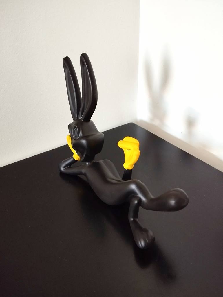 Original Pop Art Animal Sculpture by Carole Carpier