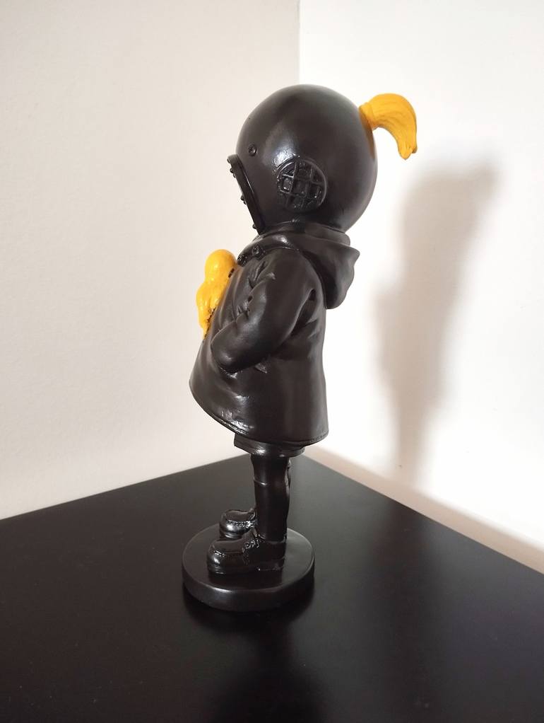 Original Pop Art Children Sculpture by Carole Carpier