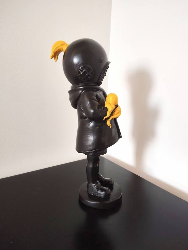 Original Pop Art Children Sculpture by Carole Carpier