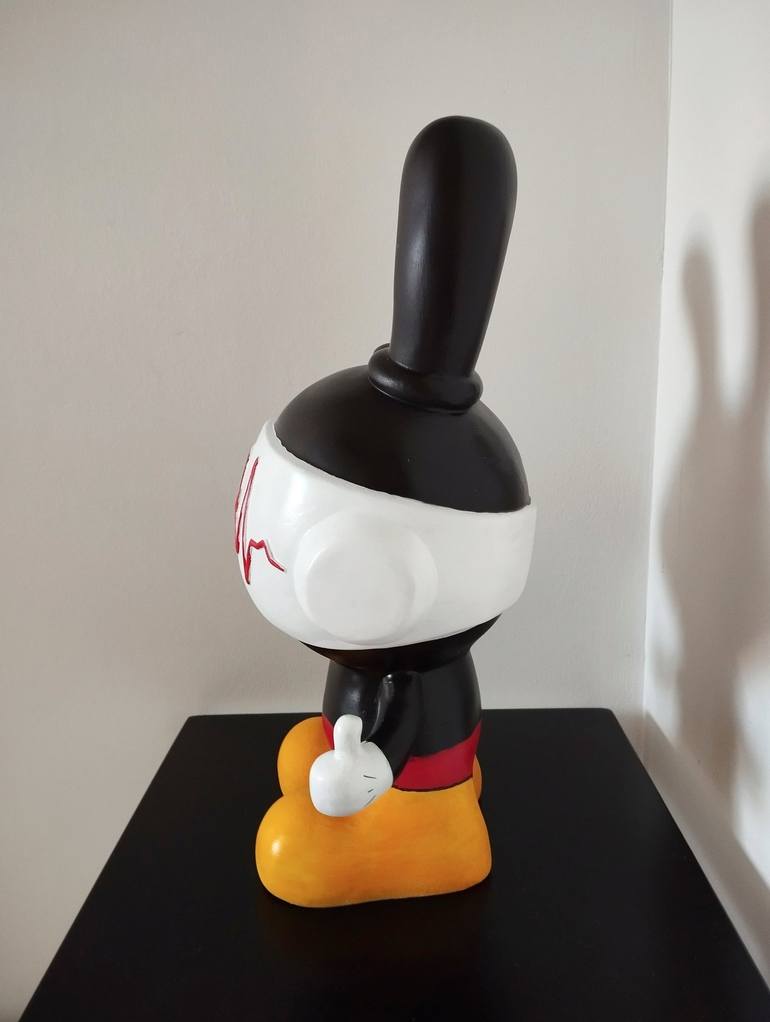 Original Cartoon Sculpture by Carole Carpier