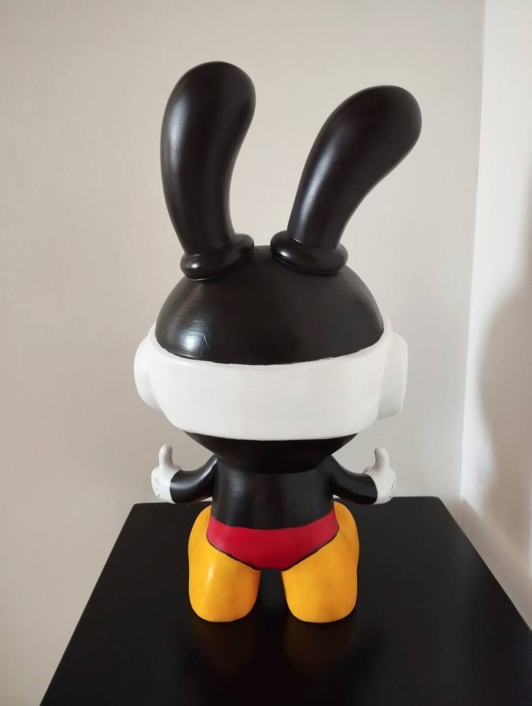 Original Cartoon Sculpture by Carole Carpier