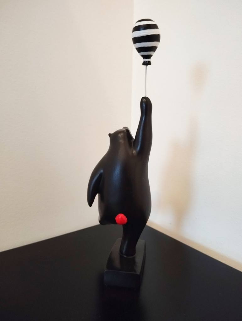 Original Pop Art Animal Sculpture by Carole Carpier