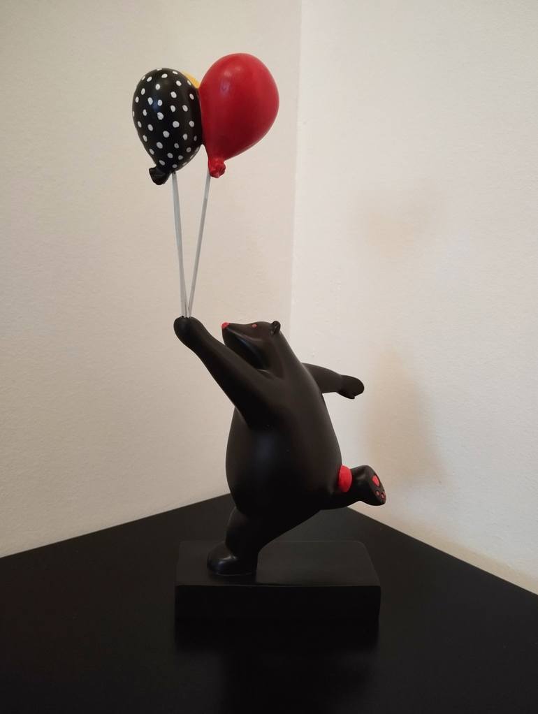 Original Pop Art Animal Sculpture by Carole Carpier