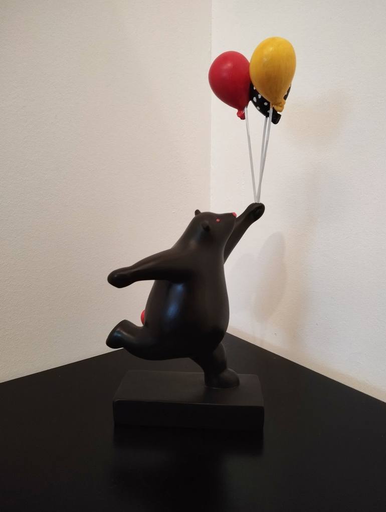 Original Pop Art Animal Sculpture by Carole Carpier