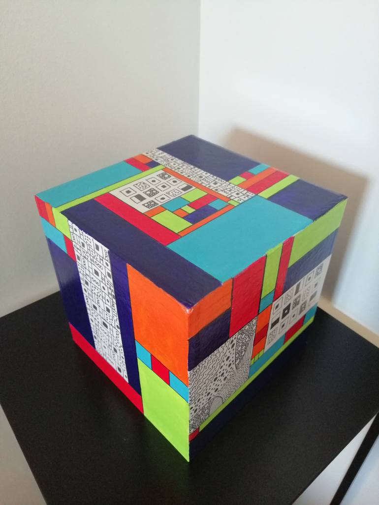 Original Modernism Abstract Sculpture by Carole Carpier