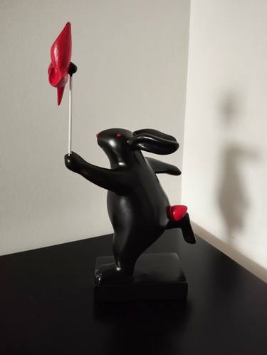 Original Pop Art Animal Sculpture by Carole Carpier