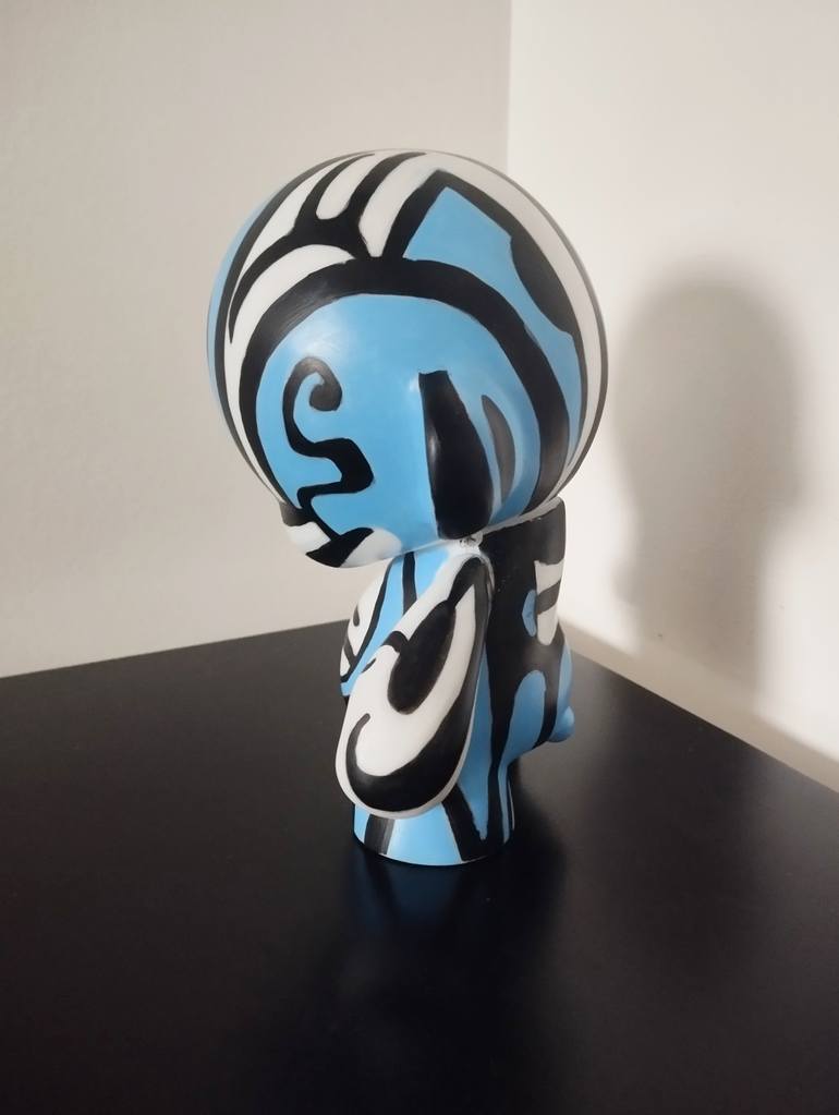 Original Pop Art Children Sculpture by Carole Carpier