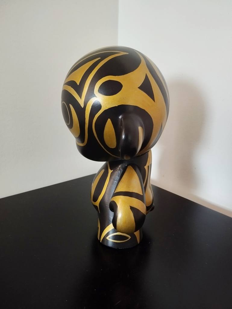 Original Pop Art Children Sculpture by Carole Carpier