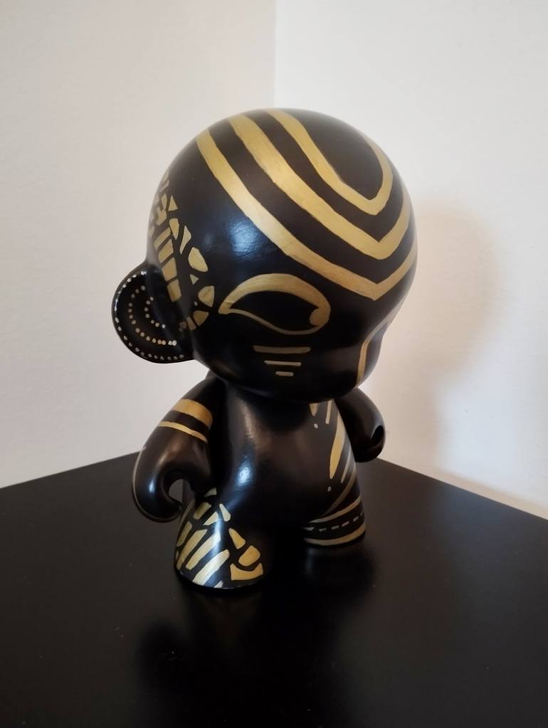 Original Pop Art Children Sculpture by Carole Carpier