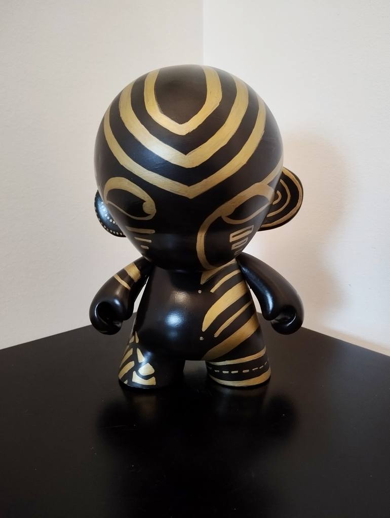 Original Pop Art Children Sculpture by Carole Carpier