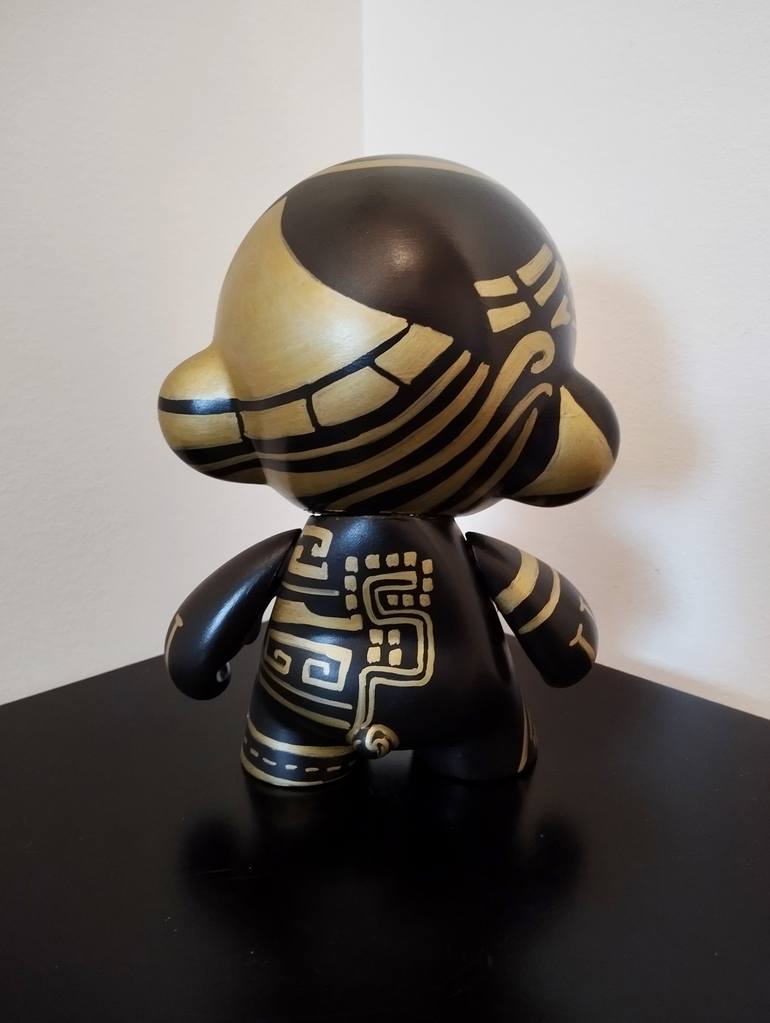 Original Pop Art Children Sculpture by Carole Carpier