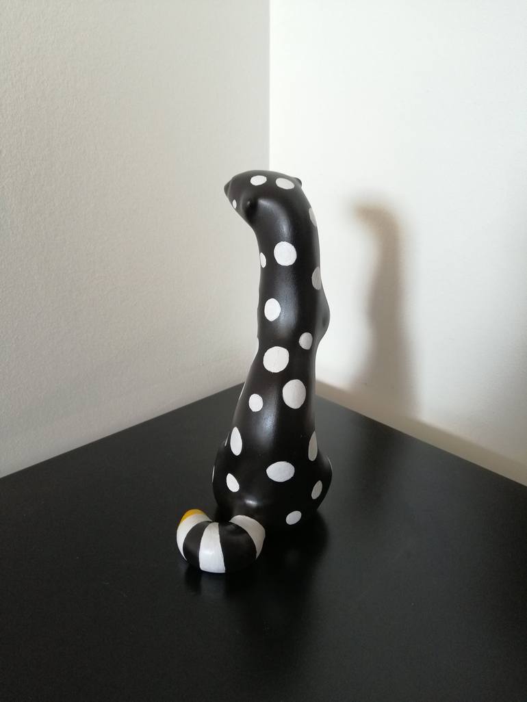 Original Pop Art Animal Sculpture by Carole Carpier