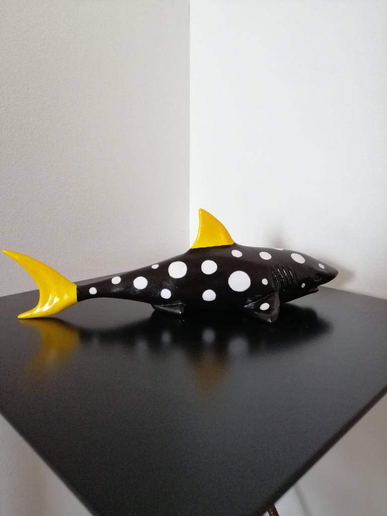 Original Abstract Expressionism Animal Sculpture by Carole Carpier