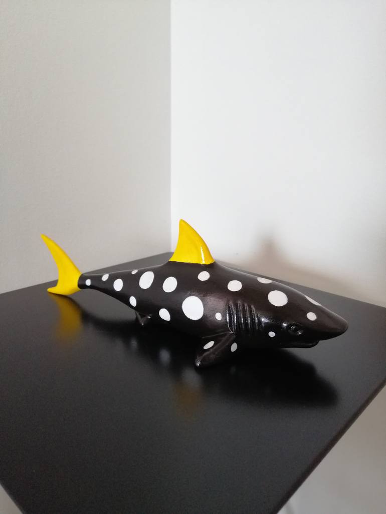 Original Abstract Expressionism Animal Sculpture by Carole Carpier