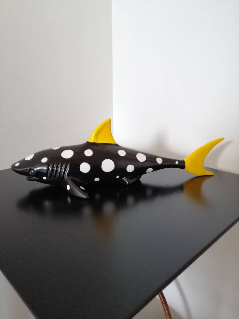 Original Abstract Expressionism Animal Sculpture by Carole Carpier