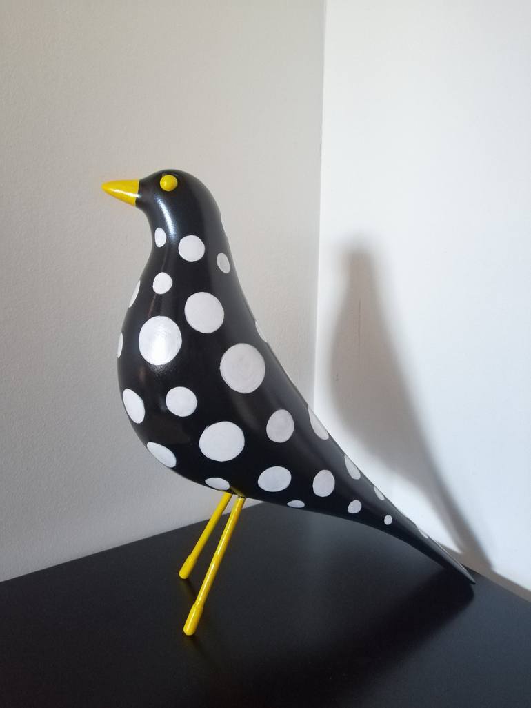 Original Pop Art Animal Sculpture by Carole Carpier