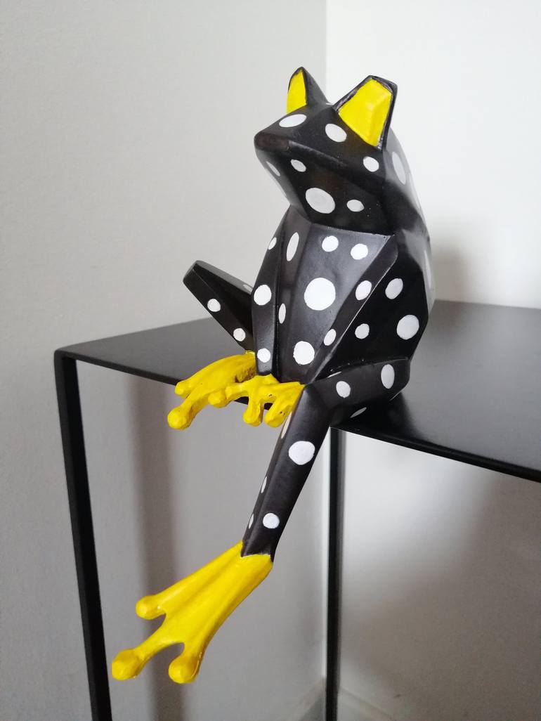 Original Pop Art Animal Sculpture by Carole Carpier