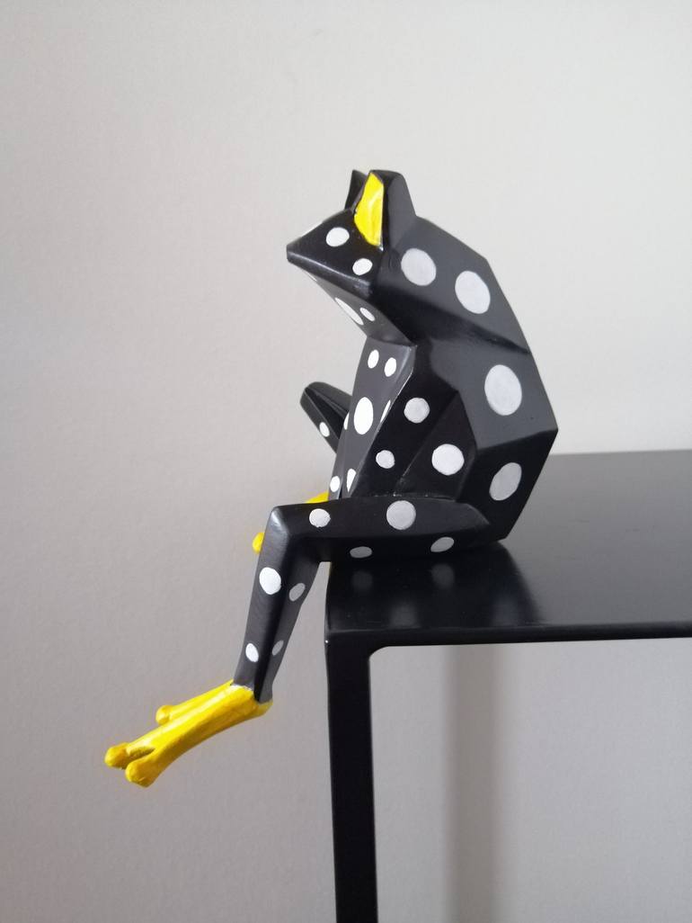 Original Pop Art Animal Sculpture by Carole Carpier