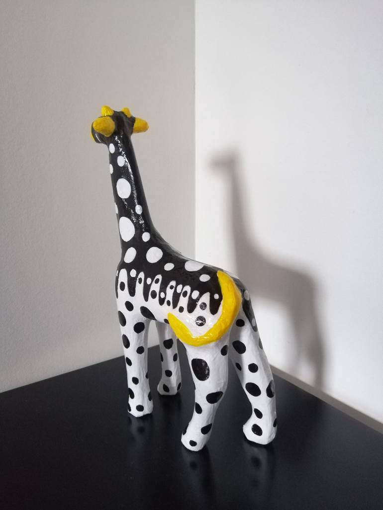 Original Pop Art Animal Sculpture by Carole Carpier