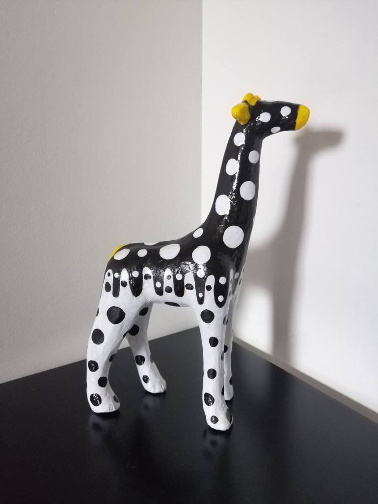 Original Pop Art Animal Sculpture by Carole Carpier