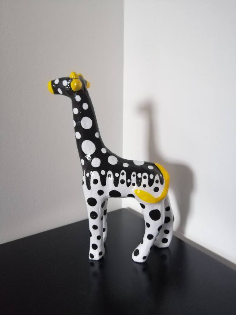 Original Pop Art Animal Sculpture by Carole Carpier