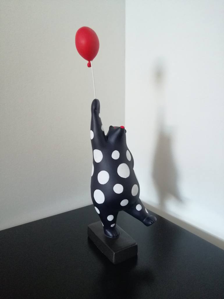 Original Pop Art Animal Sculpture by Carole Carpier