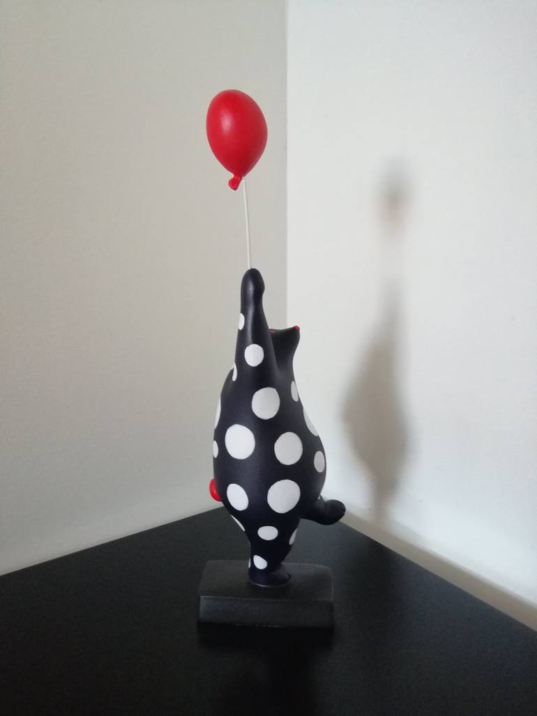 Original Pop Art Animal Sculpture by Carole Carpier