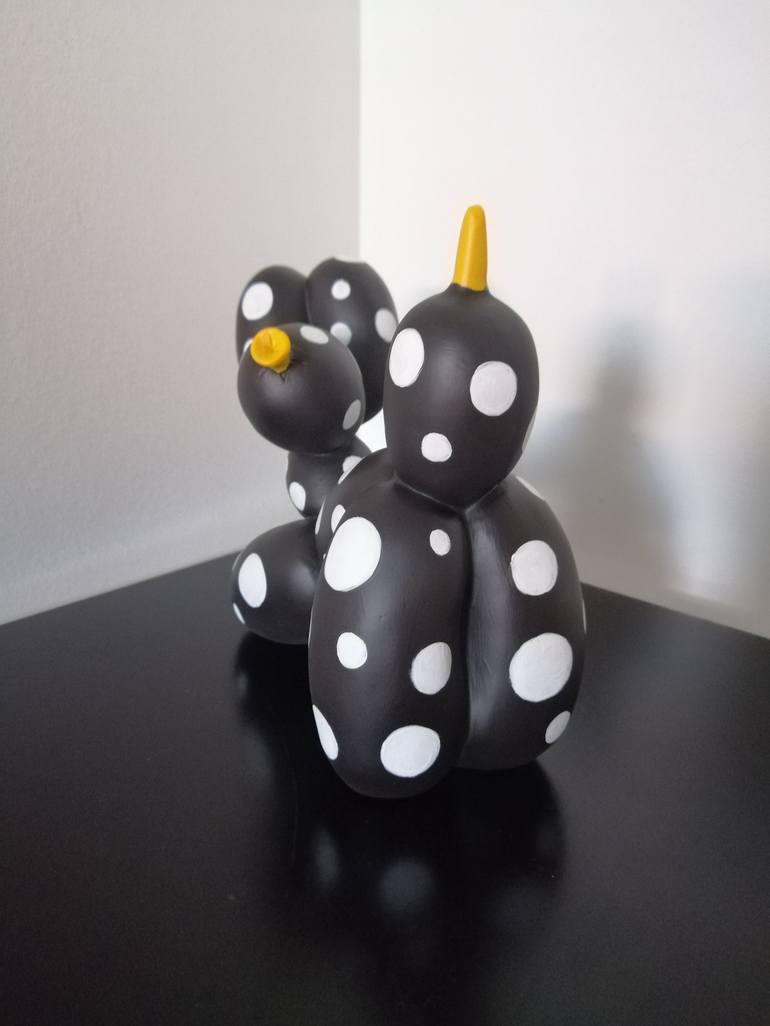 Original Pop Art Animal Sculpture by Carole Carpier