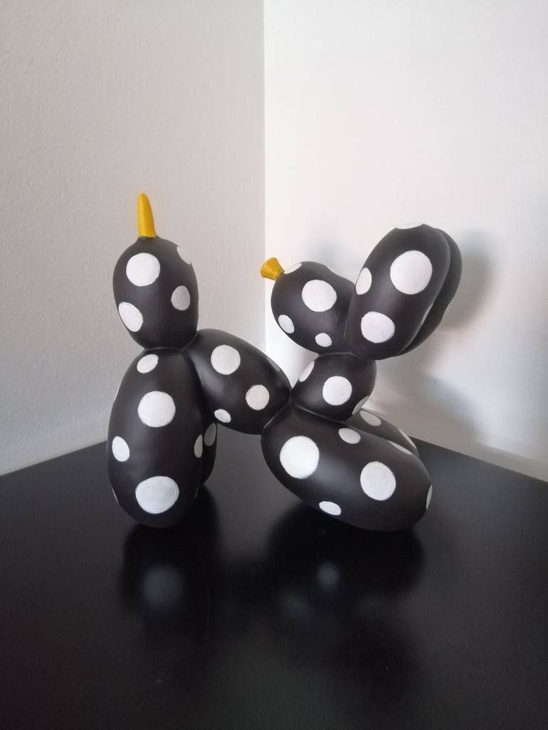 Original Pop Art Animal Sculpture by Carole Carpier