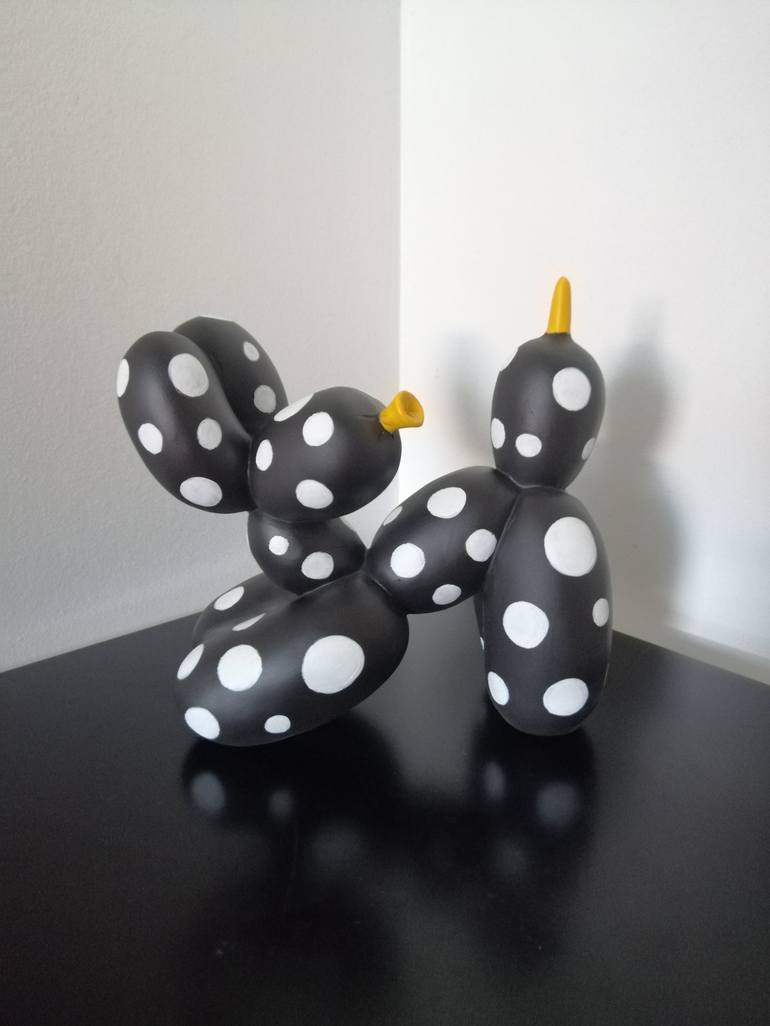 Original Pop Art Animal Sculpture by Carole Carpier