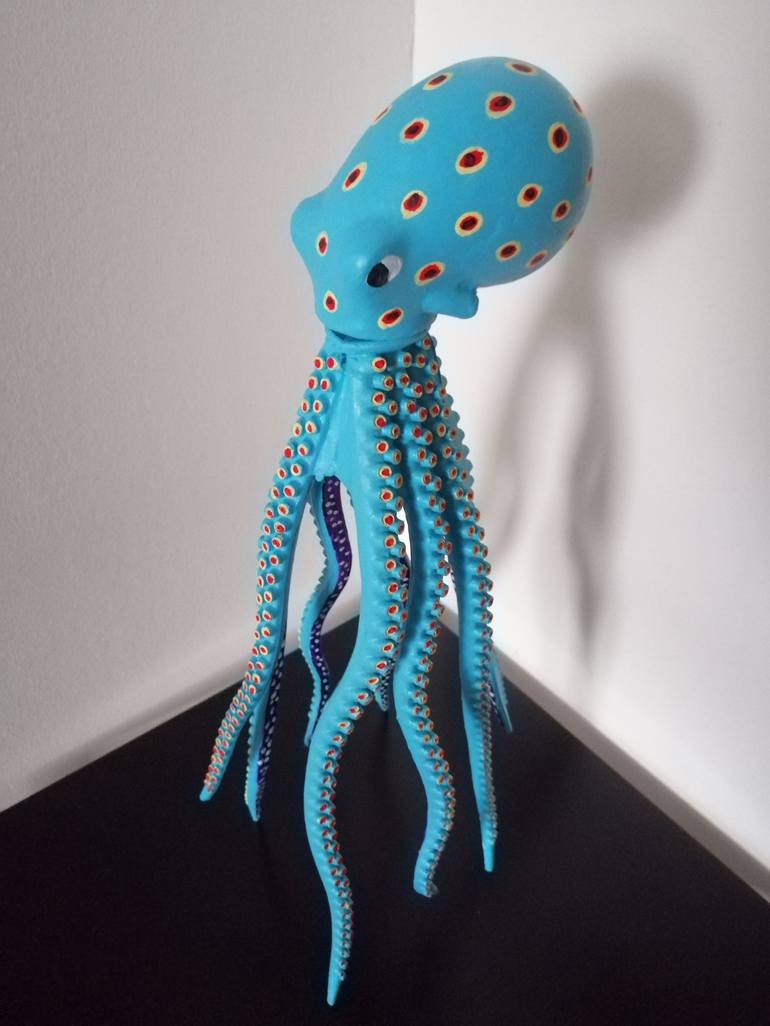 Original Pop Art Animal Sculpture by Carole Carpier