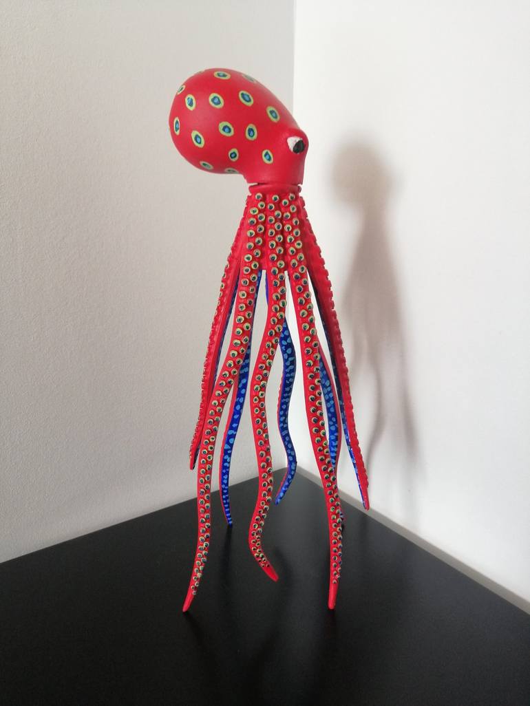 Original Pop Art Animal Sculpture by Carole Carpier