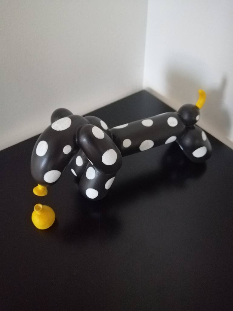 Original Pop Art Animal Sculpture by Carole Carpier