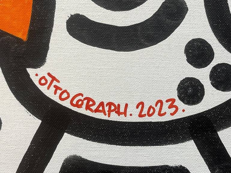 Original Street Art Popular culture Painting by ottograph amsterdam