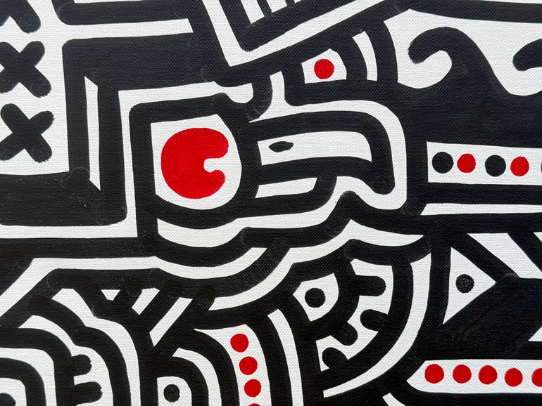 Original Pop Art Cartoon Painting by Ottograph Amsterdam