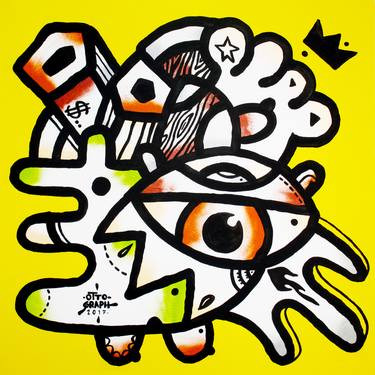 Print of Street Art Popular culture Paintings by ottograph amsterdam
